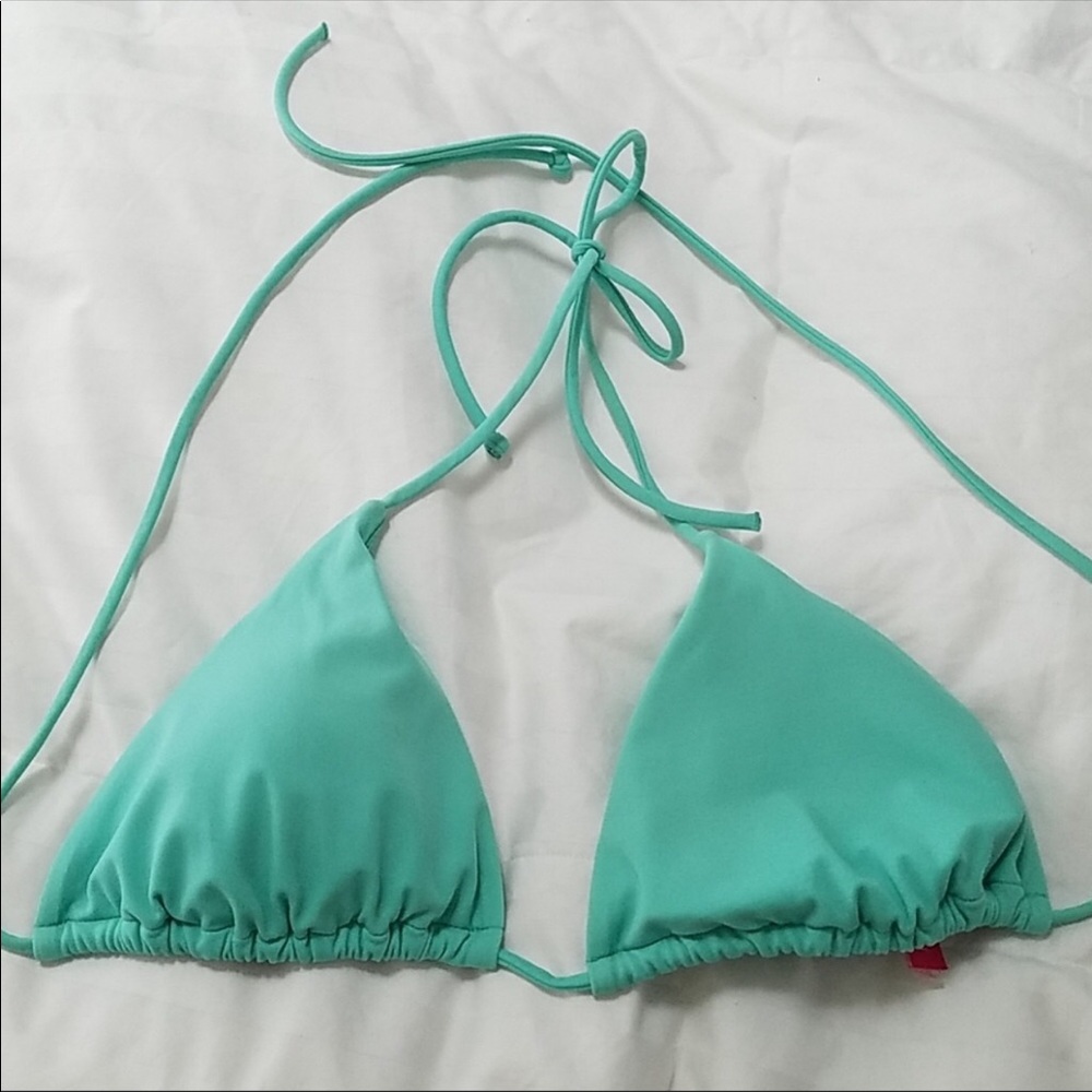 Victoria secret triangle bikini top.